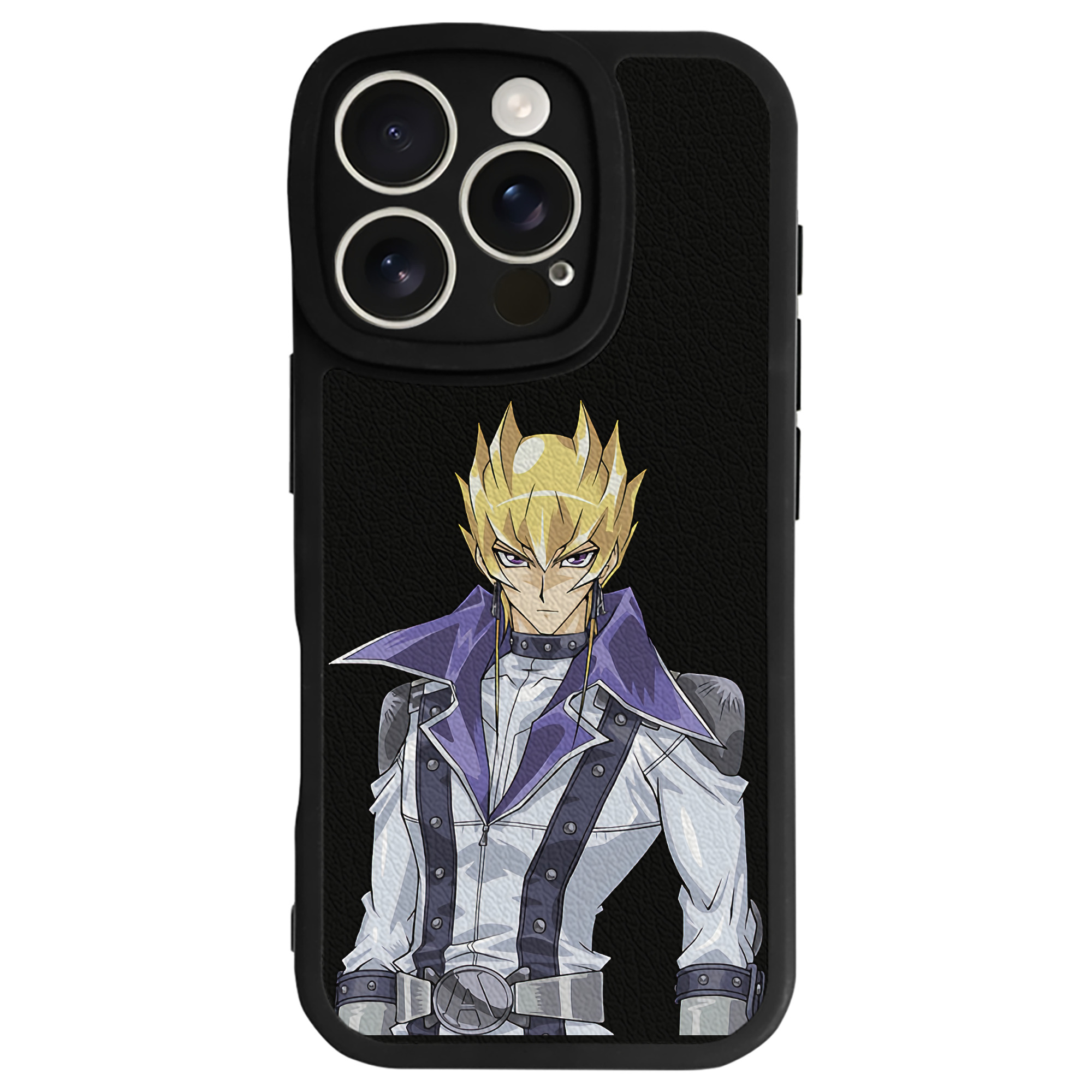 遊☆戯☆王 Yu-Gi-Oh! 【iPhone 16シリーズ対応】シリコンスマホケース（レザー調） 材質：シリコン
